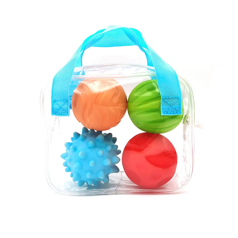 2021 New Soft Small plastic pvc Ball Toys Play Ball Massage Ball water shower bath Toy for Kids Gift