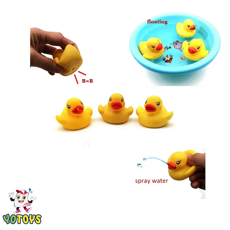 Custom Pvc Toys Elephant Crocodile Mini Sea Animal Figures Toy Rubber Duck Baby Bath Toys for Kids