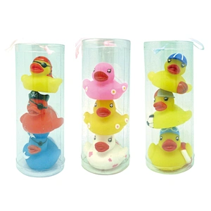Wholesale Vinyl Pvc Squirter Plastic Rubber Bath Duck Toys Duckies Bath Toys for Children Toddlers