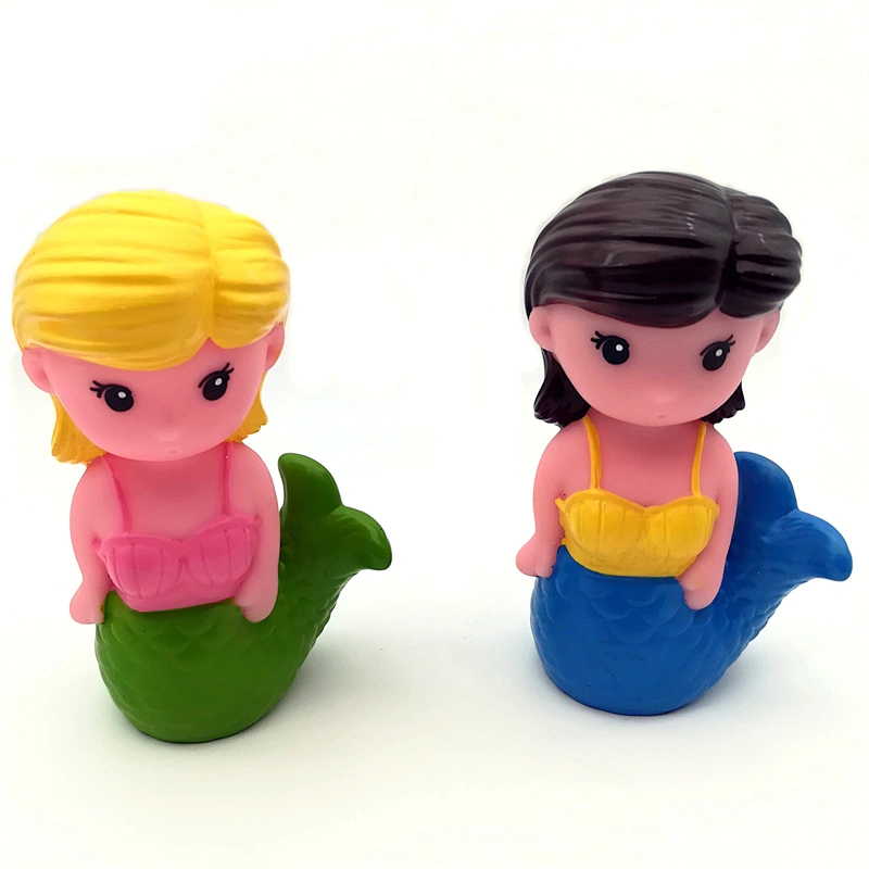 Pvc Vinyl Plastic sea animal mermaid toys for girl