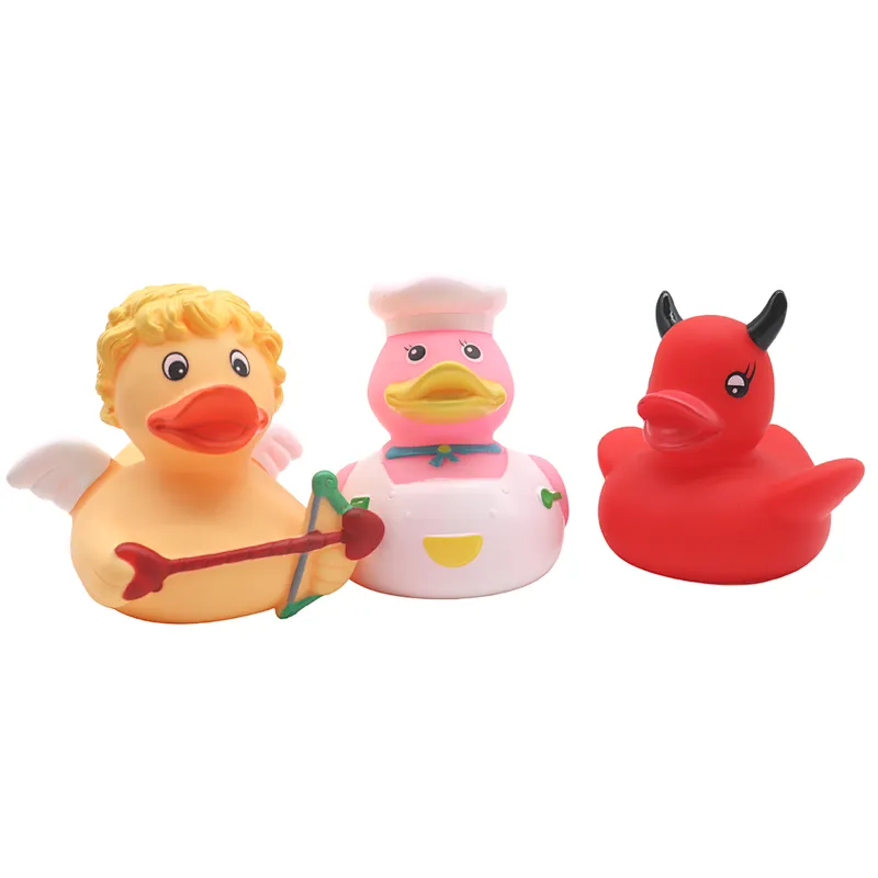 Wholesale Easter Halloween Rubber bunny rabbit Duck squirting Baby Bath Toy for Kids Infants toddler