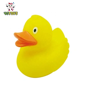 Toys in China Plastic Ducky Rubber Yellow Duck Floating Squeaky Baby Bath Toys for Kids Children Girls