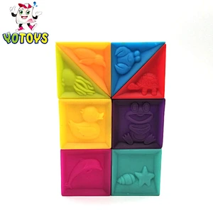 Creative Educational Digital Building Blocks Plastic Puzzle Blocks Toys Sets bath toys for Kids