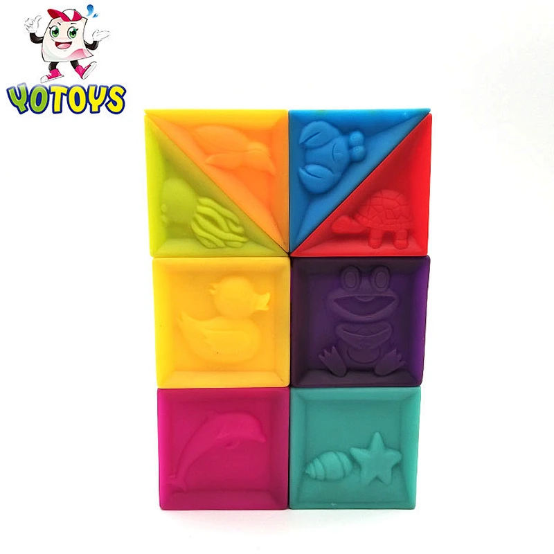 Creative Educational Digital Building Blocks Plastic Puzzle Blocks Toys Sets bath toys for Kids