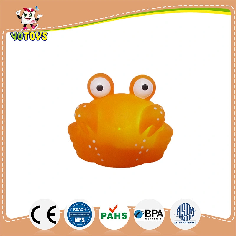 wholesale eco friendly plastic flashing toy vinyl dolphin for baby Led bath toys glowing for kids