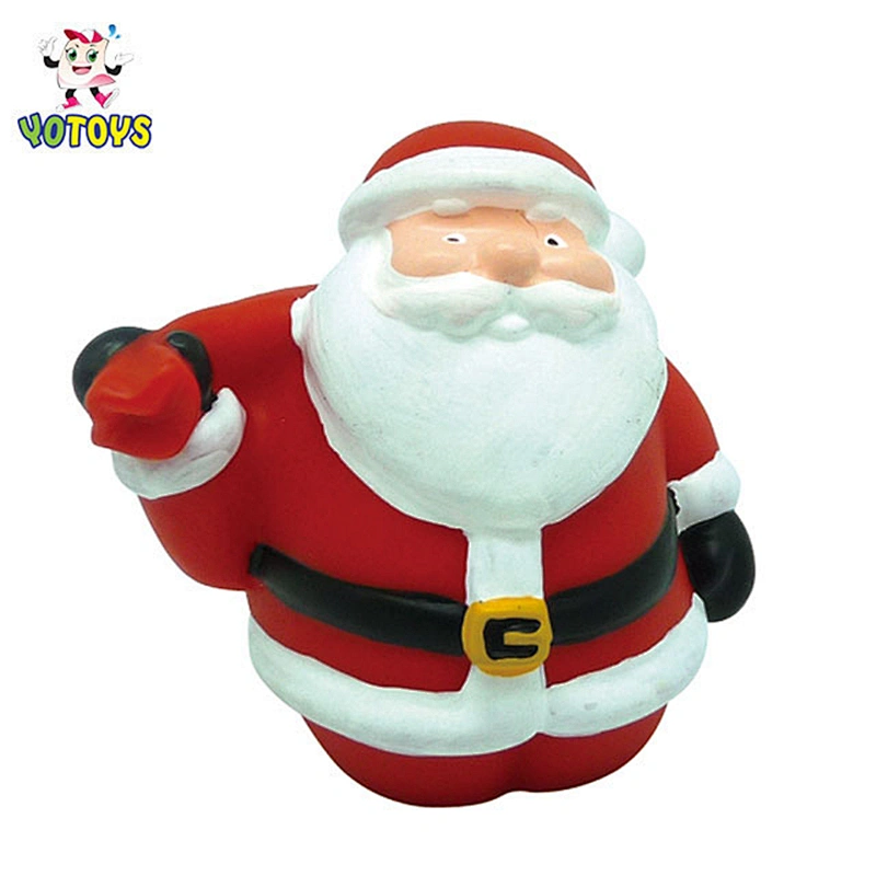 Custom Hot Sale XMAS Rubber Pencil Topper cover Christmas decoration Gift for baby Kids children