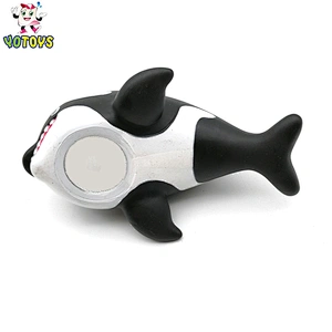 2021 Black shark Sea Animal Bathtub Product Vinyl Plastic squirting baby water swim bath Toy for Kids