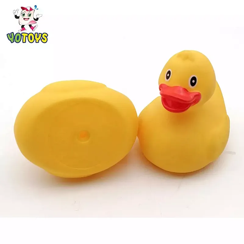 China Manufacturer Supplier Yellow Rubber Duck Squeaky Floating Bath Duck Toys for Toddlers Children