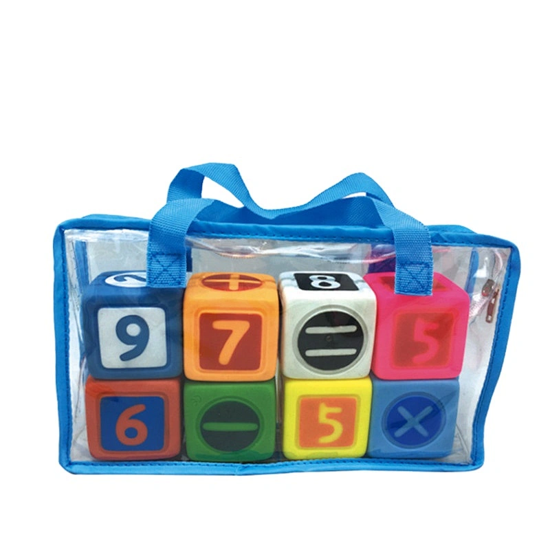 New Innovation PVC Vinyl thinking magic math educational learning toys rubber building blocks for kids