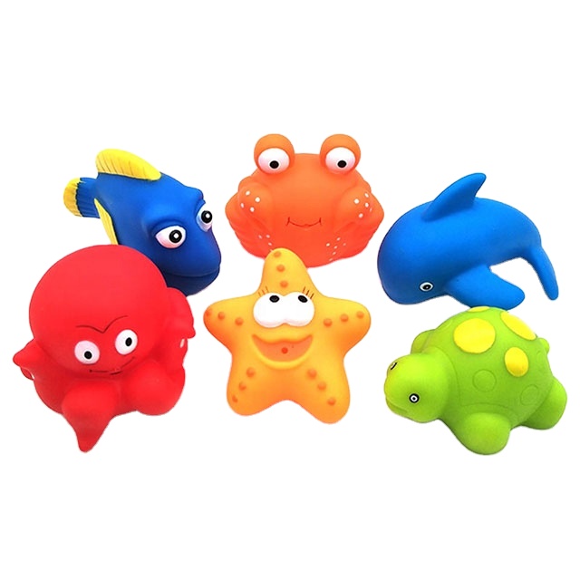 Wholesale Soft Pvc Plastic Rubber Penguin Small Water  Bath Toys Shower Promotion Gift for Kid Toddler