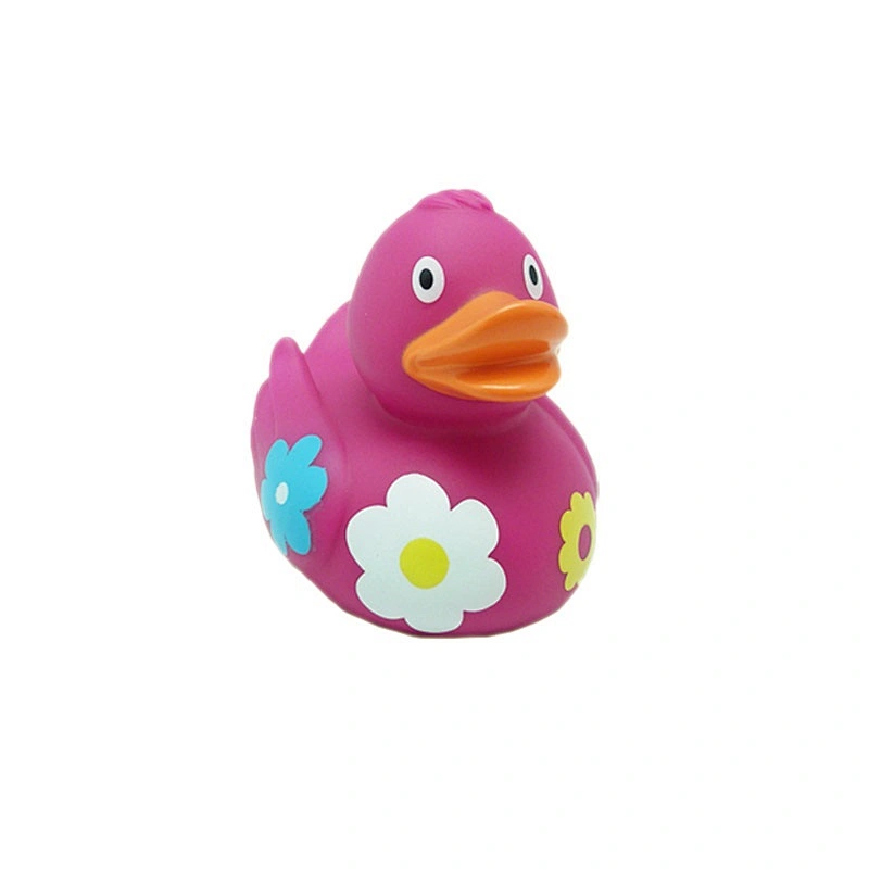 Swimming rubber dotty duck for sale/ Bulk rubber ducks with dot