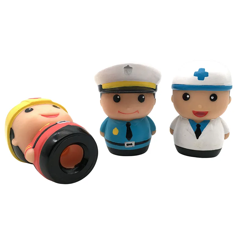 China Factory Policeman fireman doctor blind box Cartoon Figures Toys for Baby kids infant Boys