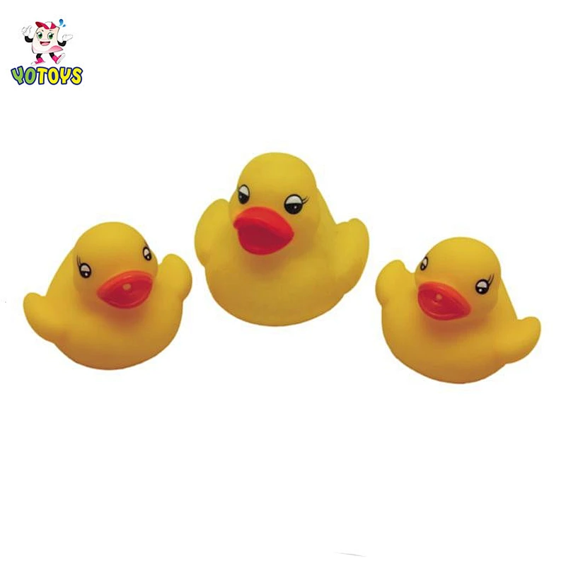 Wholesale Toys Supplier Floating Plastic Baby Toy Rubber Duck Bath Toy Set for Children Child