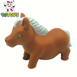 Eco Friendly Plastic Farm Animal Toys Set Floating Education Soft Rubber Toys Squirt Bath Toys for Kids