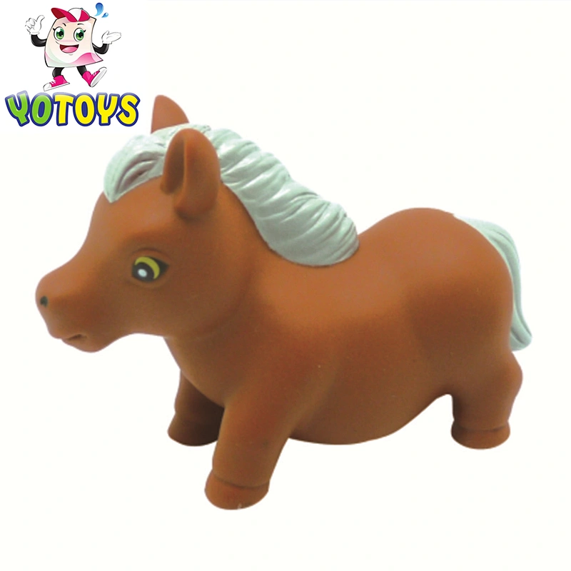 Eco Friendly Plastic Farm Animal Toys Set Floating Education Soft Rubber Toys Squirt Bath Toys for Kids
