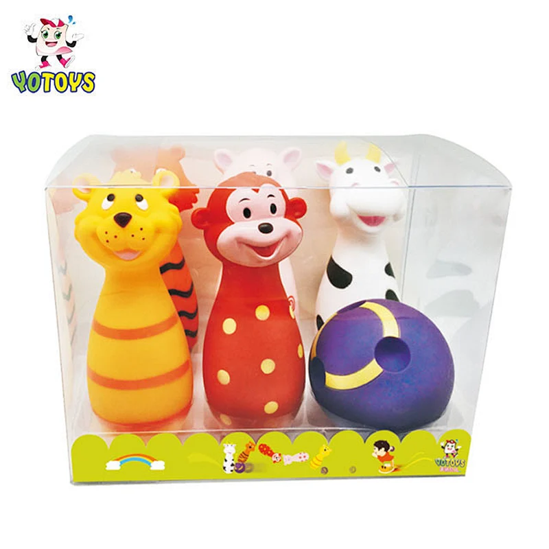 2021 Manufacturer Indoor Sport Soft Animal Bowling Ball Games Toy Set Educational Toys for Child Gifts