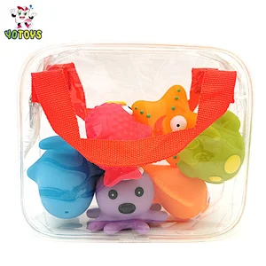 Dongguan Manufacturer Wholesale Ocean Sea Animal Dolphin Vinyl Plastic Baby Bath Toys for Kids Child