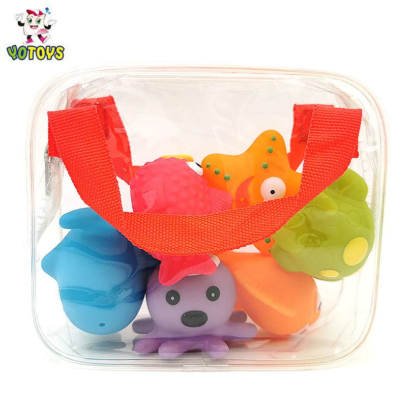 Dongguan Manufacturer Wholesale Ocean Sea Animal Dolphin Vinyl Plastic Baby Bath Toys for Kids Child