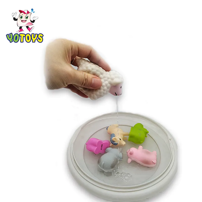 Vinyl CE standard environmental temperature testing rubber bath changing color bath duck
