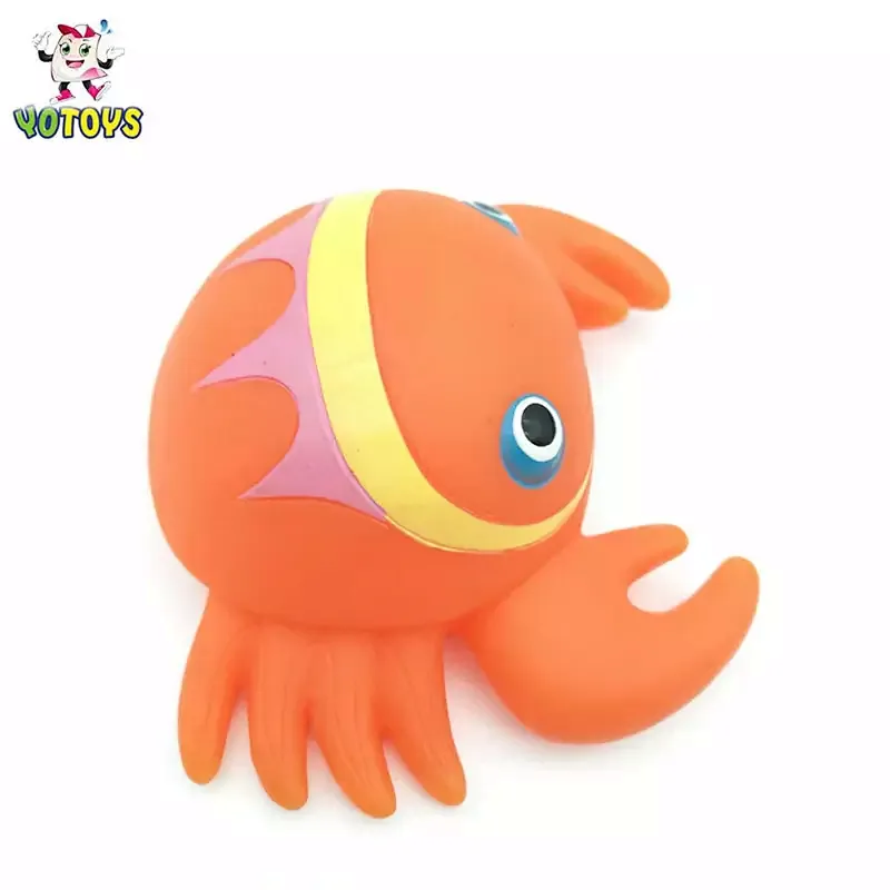 Baby Bath Toy New Arrivals Kids High Quality Safe Unique Crab Shape Animal Plastic PVC
