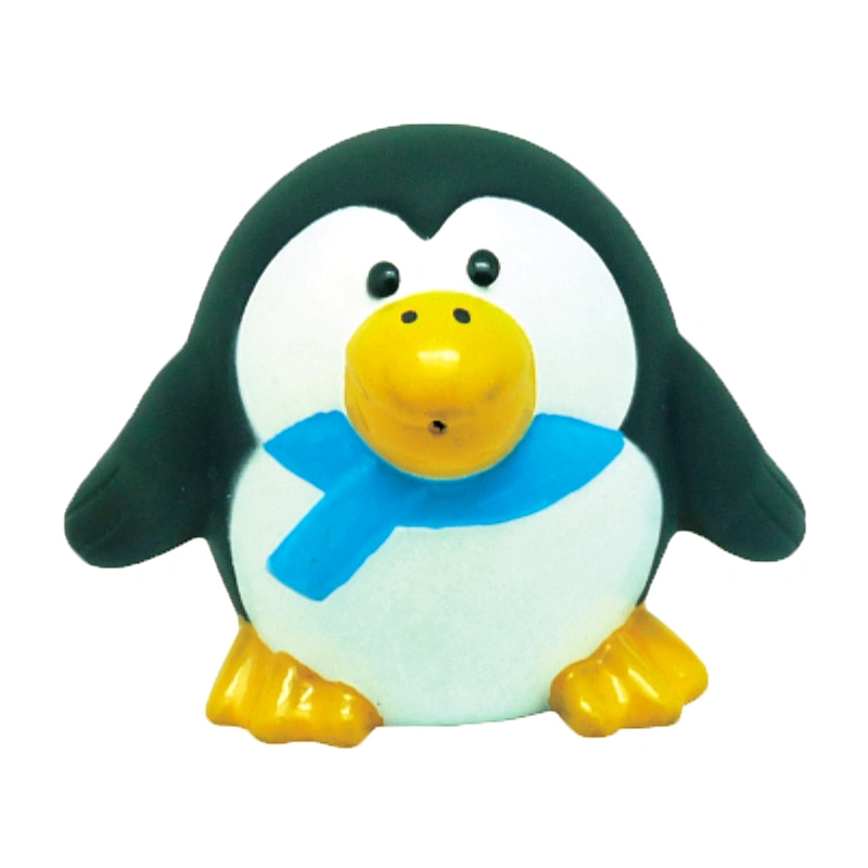 swimming pool toys Rubber animal toys penguin bathtub squirter toys
