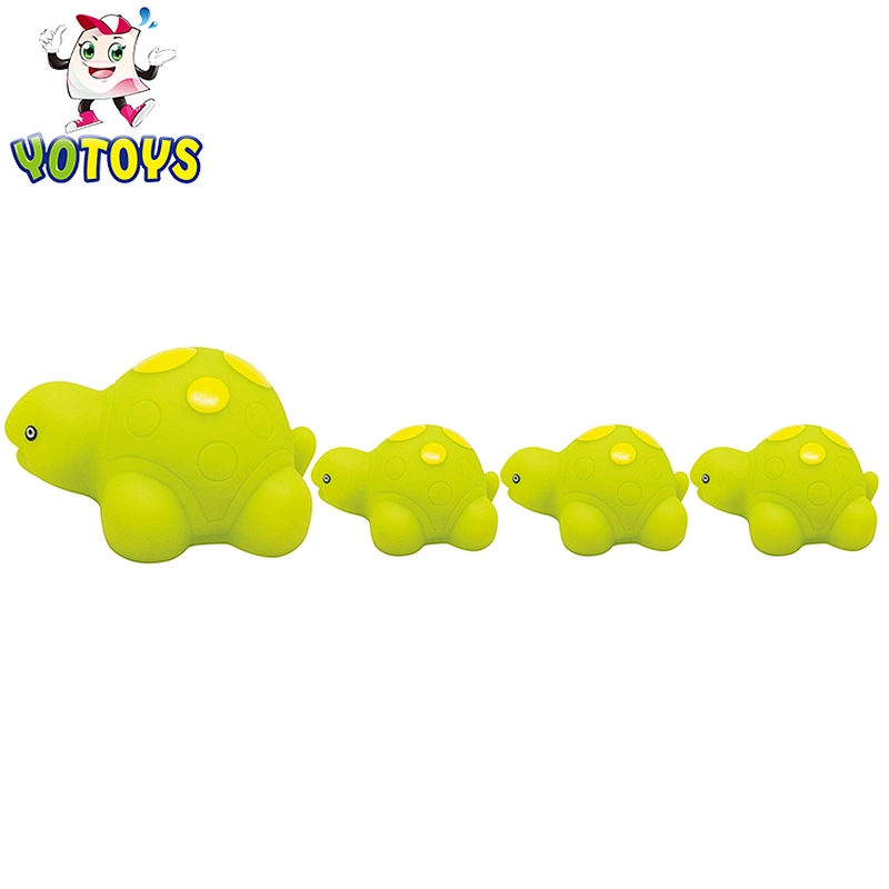 2022 infant toys soft pvc family set toys animal bath toys for toddlers