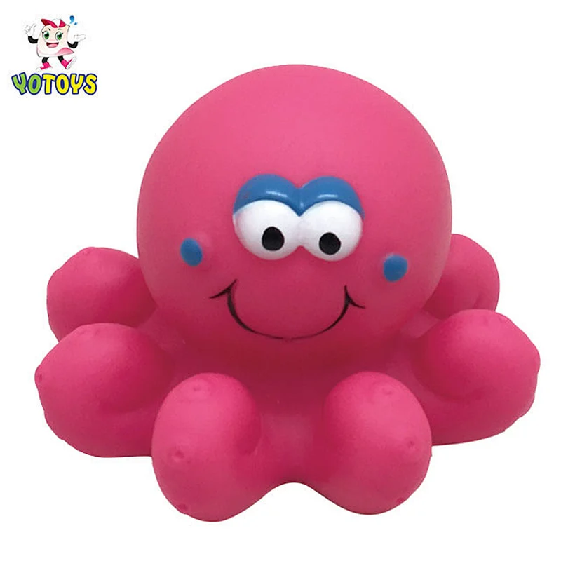 China Manufacturer Rubber PVC small animal Kids gifts promotional shower bath toy for children