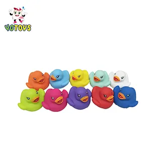 Wholesale China Custom Small Plastic Rubber Duck Baby Shower Gift Bath Time Fun Toys for Kids Infant