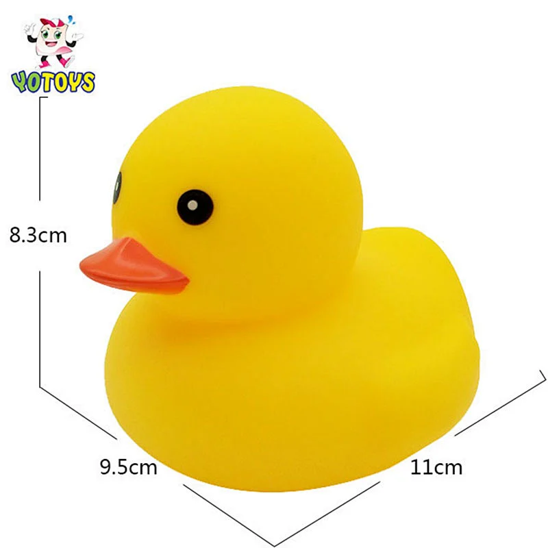 Weighted Floating Rubber Ducks Baby Bath Toy