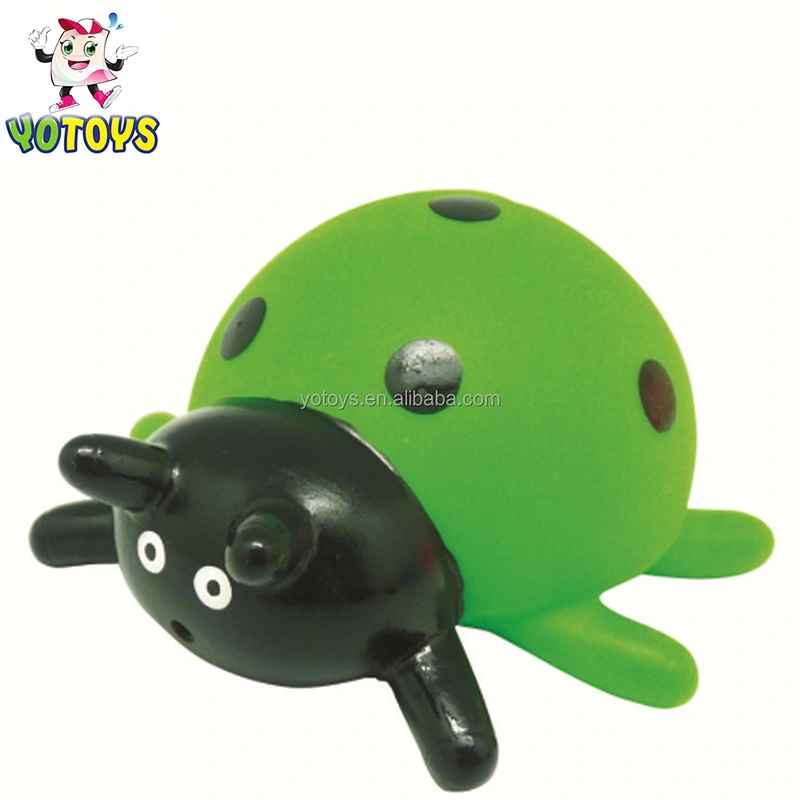 Novelty Small Animals Plastic Insect Butterfly Squirting LED Flashing Bath Bathroom Toys for Baby Kid