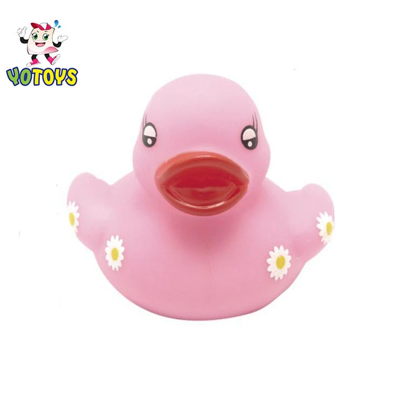 Amazon Hot Selling China Cheap Toys in Bulk Plastic Baby Soft Yellow Duck Bath Tub Toy for Kids