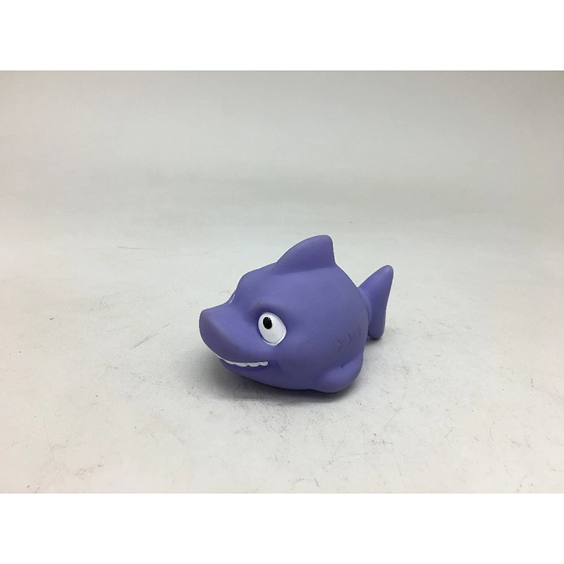 Funny laughing blue shark toy