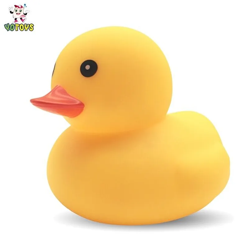 Wholesale Manufacturer Rubber Duck Set Baby Water Squirt Squeaky Bath Toy for Child Kids Toddlers