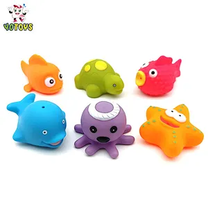 Cheap Toy in Bulk Baby Floating Shark Sea Animal Plastic Pool Bathing Toys Games to Play for Kids