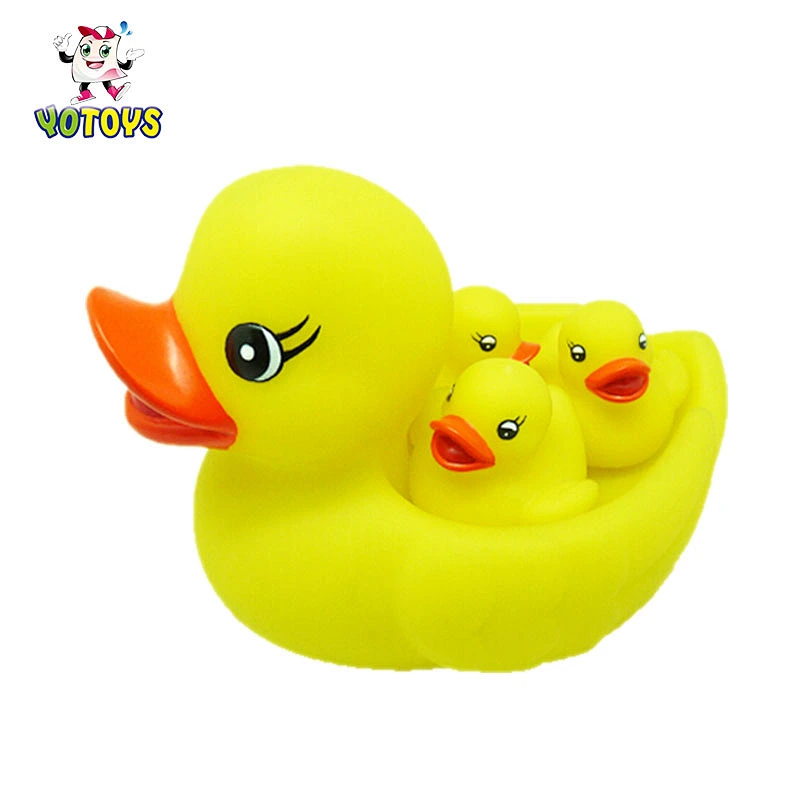 New design Baby Bathing Squirting Soft Rubber Elephant Bath Toy set family bath toy sets for kids