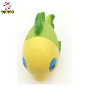 Manufacturer Water squirter small plastic rubber sea animal fish clownfish bath toy for baby bath time fun