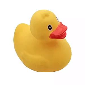 China Manufacturer Supplier Yellow Rubber Duck Squeaky Floating Bath Duck Toys for Toddlers Children