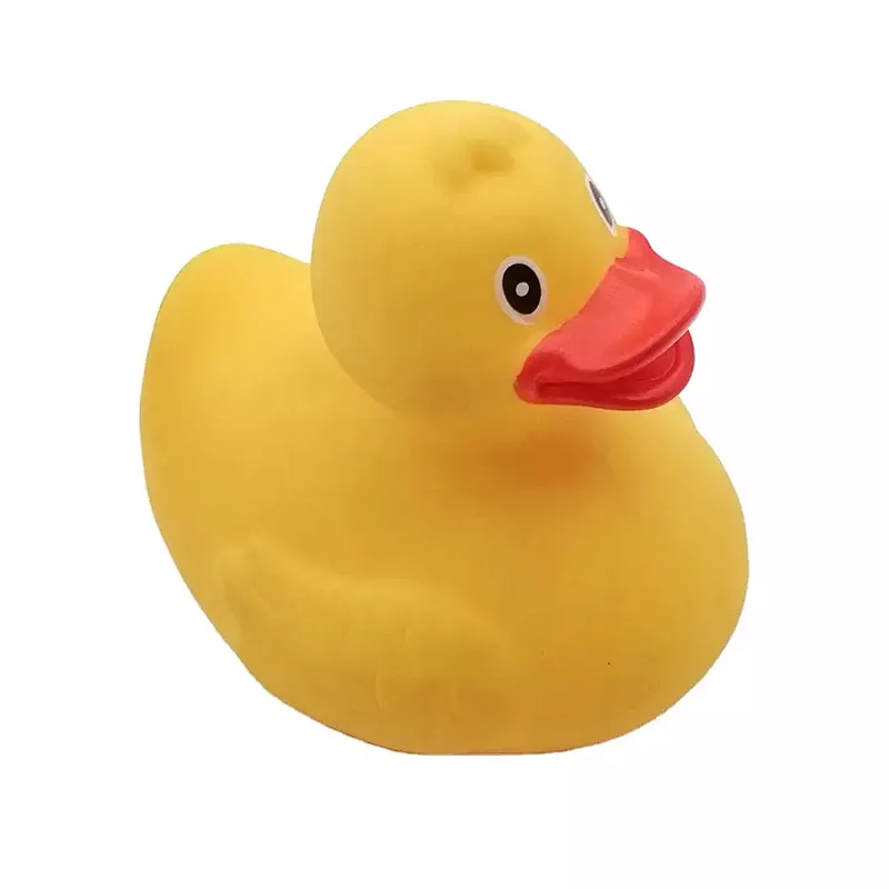 China Manufacturer Supplier Yellow Rubber Duck Squeaky Floating Bath Duck Toys for Toddlers Children