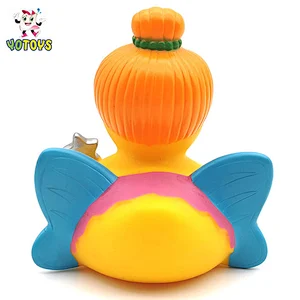 Top quality Popular custom rubber duck mermaid Bath Ducks pvc vinyl water shower duck for kids children