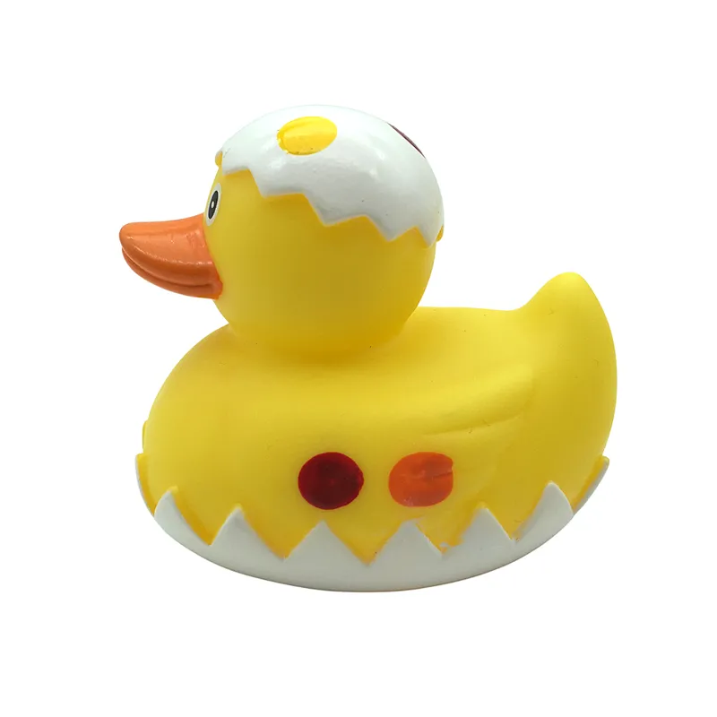 Wholesale China Easter Little Rubber Yellow Duck Squeaky Baby Bath Shower Toy for Child Toddler