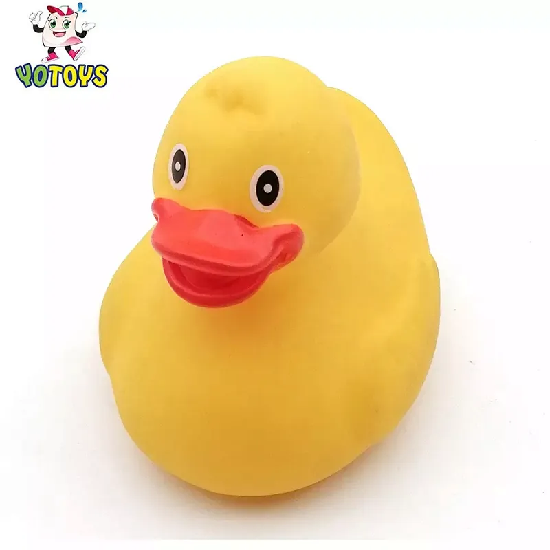 China Manufacturer Supplier Yellow Rubber Duck Squeaky Floating Bath Duck Toys for Toddlers Children