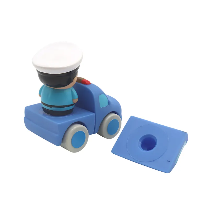 2022 Popular Eco Friendly Plastic Pvc Baby Mini Race Car Vehicle Toys Set Educational Toys for Kids