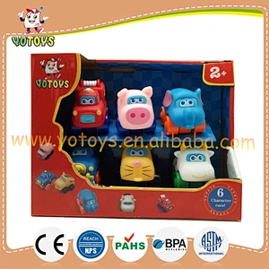 New Ambulance Police Car Fire Truck Plastic Small Car Friction Vehicle Baby Car