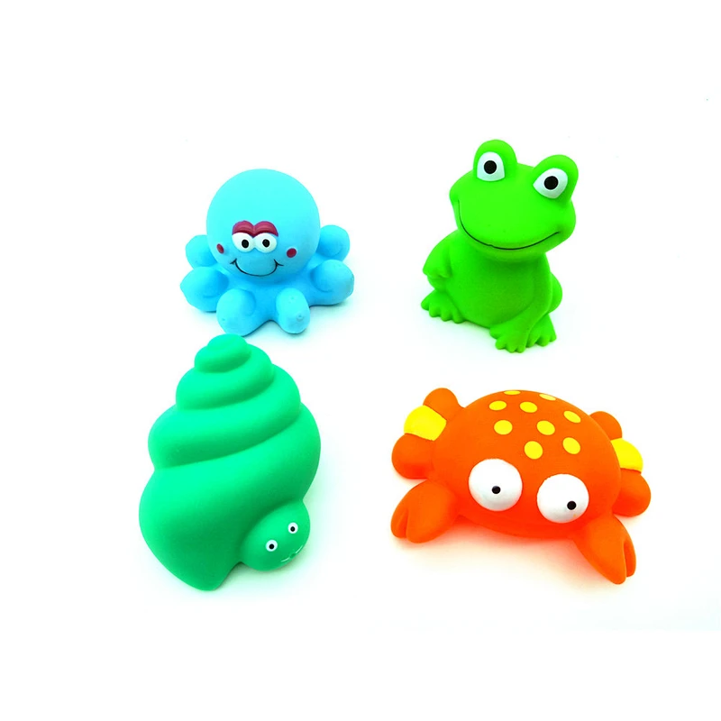 PVC Frog Toy,squeaky Toy Plastic Frogs for Baby,cheap Promotion Gifts for Kids Other Toy Animal 2 to 4 Years 0 to 24 Months
