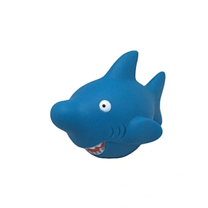 Juguetes Soft Rubber Plastic Small Shark Animal Characters Squirting Water Shower Bath Toy for Kids
