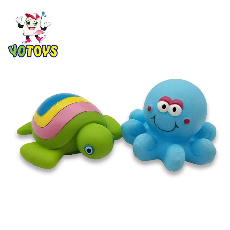 PVC plastic octopus toys whale sea animal figure bath toy Baby Kids Toys for Girls Children Gifts