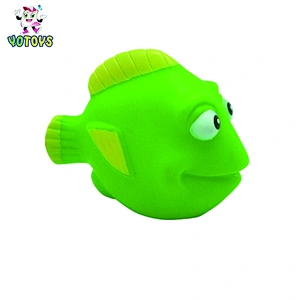 Novelty 2021 High Quality Rubber Soft  Plastic Animal Baby Toys Sea Animal Bath Toy Set for Children