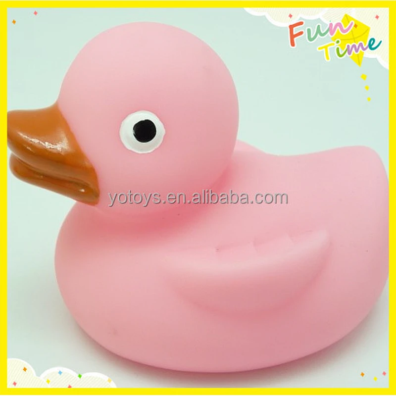 Custom Sale China Squeaky Bath Toy Rubber Duck Water Beach Small Toys Set for Toddler Children