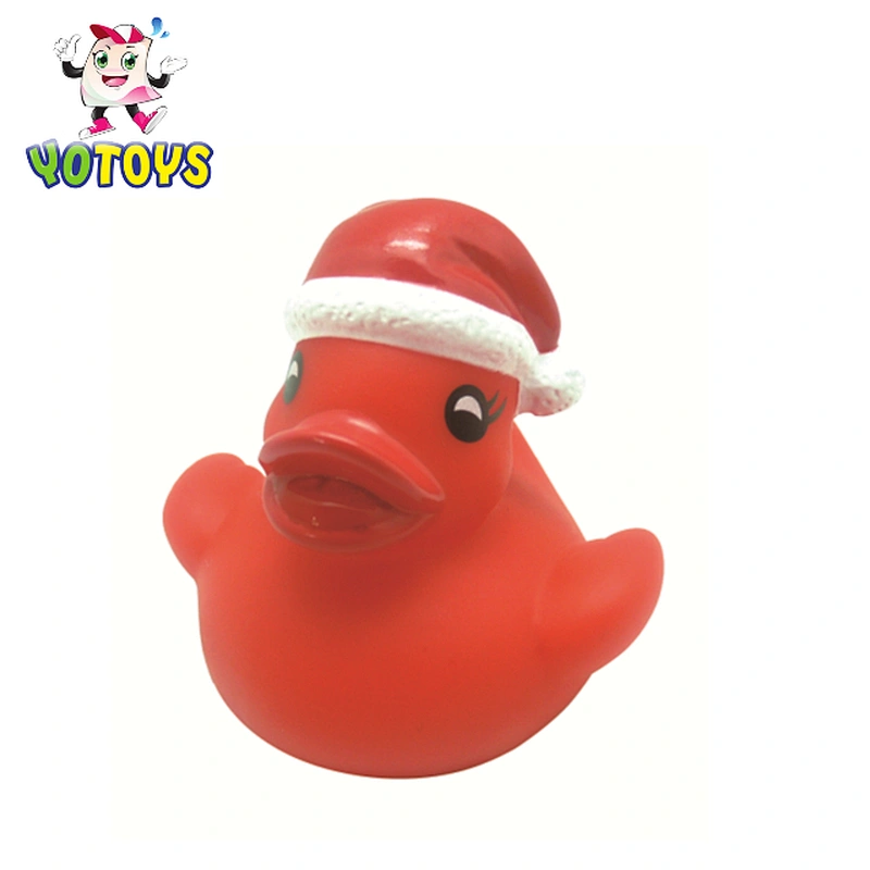christmas rubber duck Baby bathing duck christmas gifts for decoration