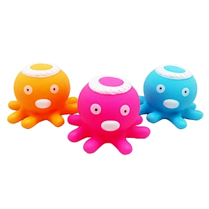 waterproof baby bath toys Wholesale Pvc Squirtes ocean toys Octopus Baby Bath Toys for Babies